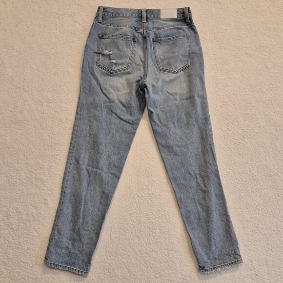 PISTOLA Presley High Rise Jeans 27 Blue Virginia Beach 90s Vintage Distressed - Picture 3 of 12